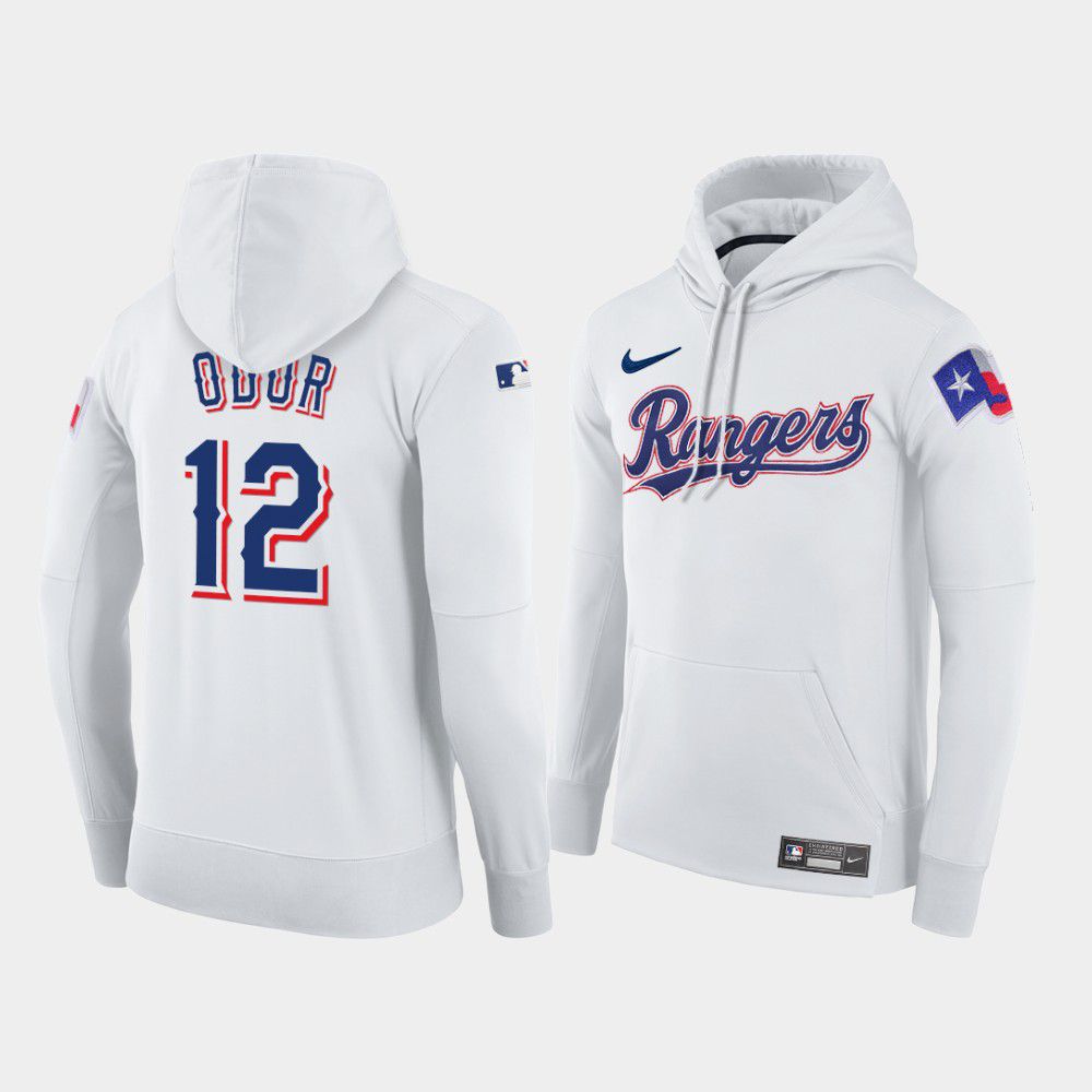 Men Texas Rangers #12 Odor white home hoodie 2021 MLB Nike Jerseys->texas rangers->MLB Jersey